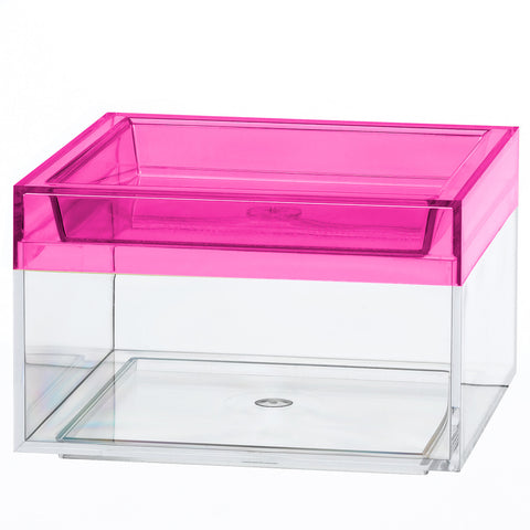 Crystal Clear Boxes® Pop & Lock 4 x 4 x 6 25 pack PLB138